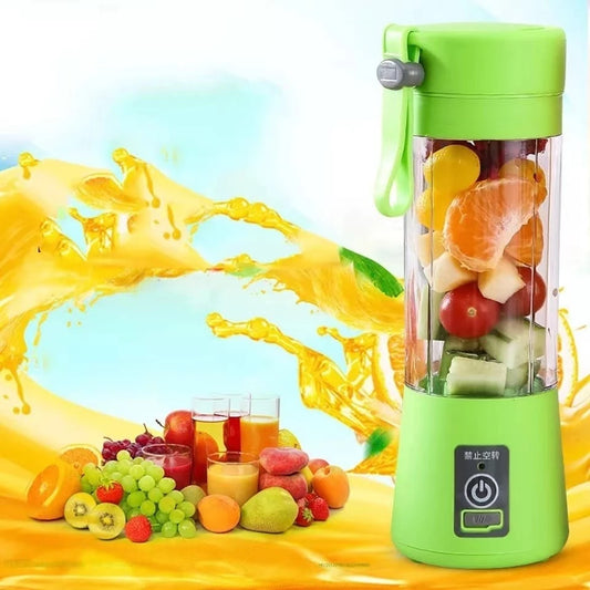 Mini Liquidificador Portátil Usb Juice Cap Take Shake 6 Lâminas Recarregavel