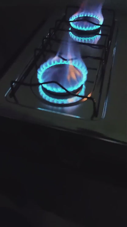 Fogão Cooktop 4 Bocas — Portátil e em Inox
