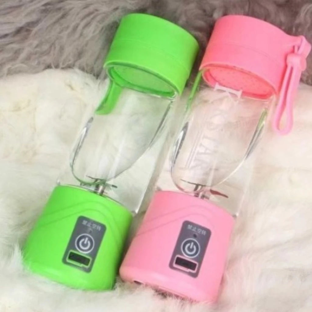 Mini Liquidificador Portátil Usb Juice Cap Take Shake 6 Lâminas Recarregavel
